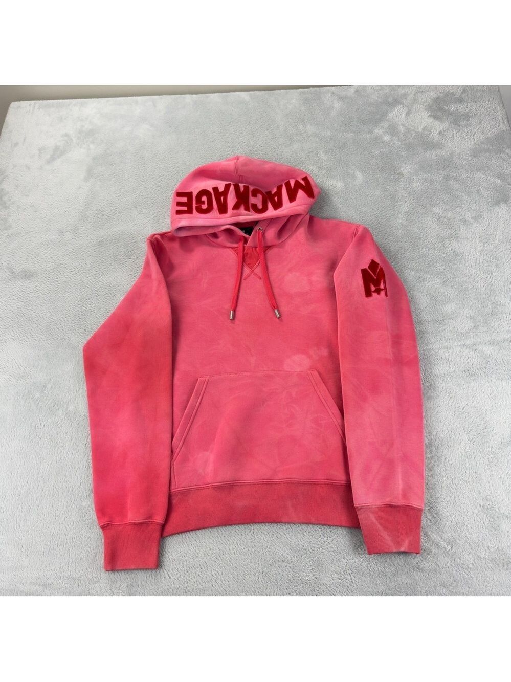 Mackage NWOT Women's Size XS Krys-R Pullover Hoodie AOP on Hood and Arm